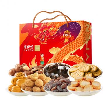 来伊份 吉祥礼盒B 138型1163g