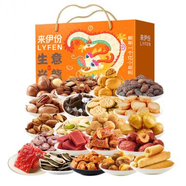 来伊份 生意兴龍礼盒A 款 398型2703g